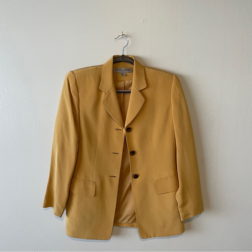 Kasper Mustard Blazer